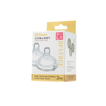 Load image into Gallery viewer, Simba Wide Neck Round Hole Anti-Colic Nipple 2P