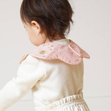 Load image into Gallery viewer, 10mois Bib Pink With Gold Star and Moon