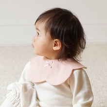 Load image into Gallery viewer, 10mois Bib Pink With Gold Star and Moon