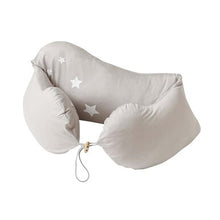 Load image into Gallery viewer, Hoppetta Mother & Baby Cushion Long Nalu Noah Gray