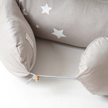 Load image into Gallery viewer, Hoppetta Mother & Baby Cushion Long Nalu Noah Gray