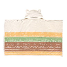 Load image into Gallery viewer, Hoppetta Organic Cotton Bath Towel Poski 0-3Y