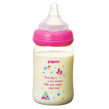 Load image into Gallery viewer, Pigeon Wide PPSU ANTI-COLIC Breastfeeding Feeling Baby Bottle