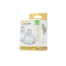 Load image into Gallery viewer, Simba Wide Neck Cross Hole Anti-Colic Nipple 2P