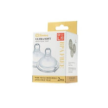 Load image into Gallery viewer, Simba Wide Neck Cross Hole Anti-Colic Nipple 2P